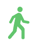 SEMCOG| image: pedestrian-walking-icon-green