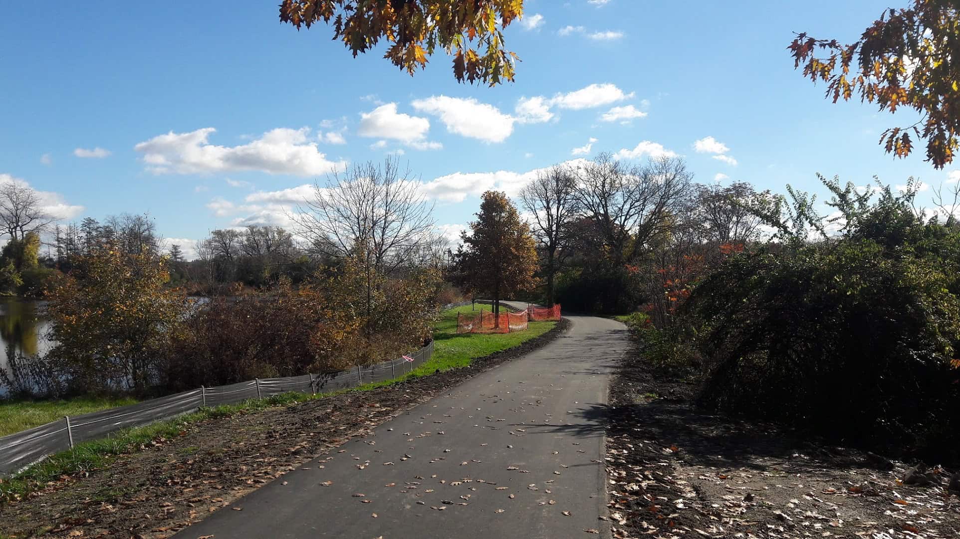 Gallup Park trail in Ann Arbor