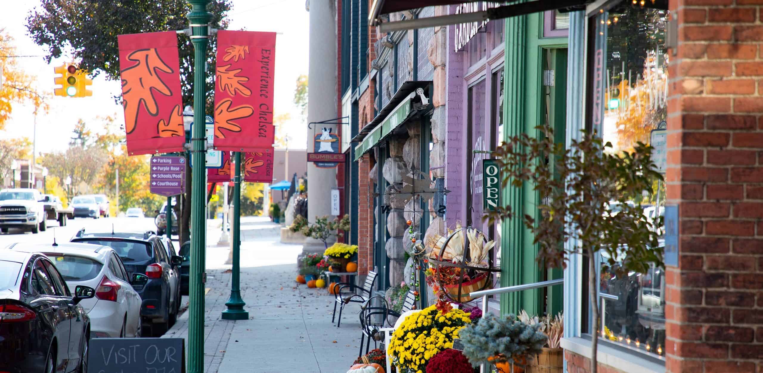 Chelsea, Michigan downtown