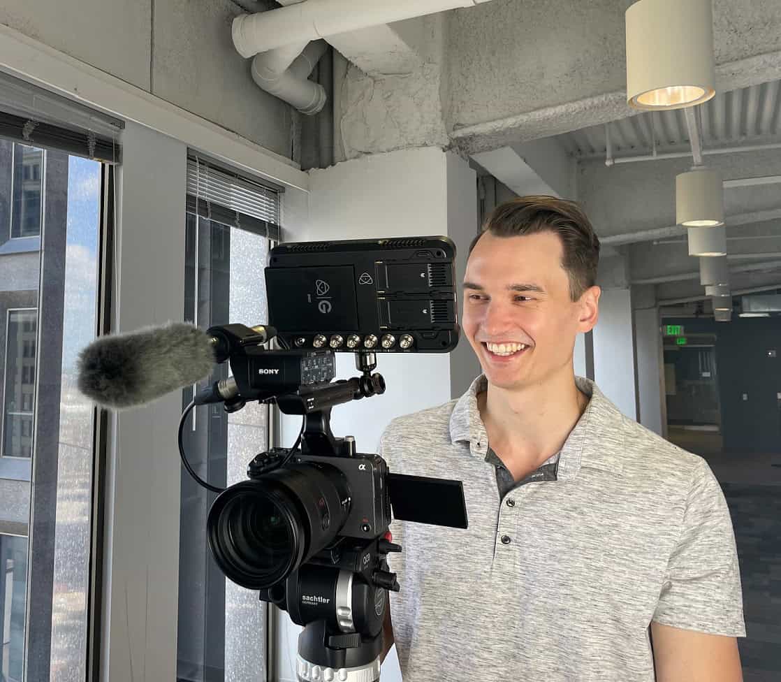 SEMCOG| image: Clark_behind_camera