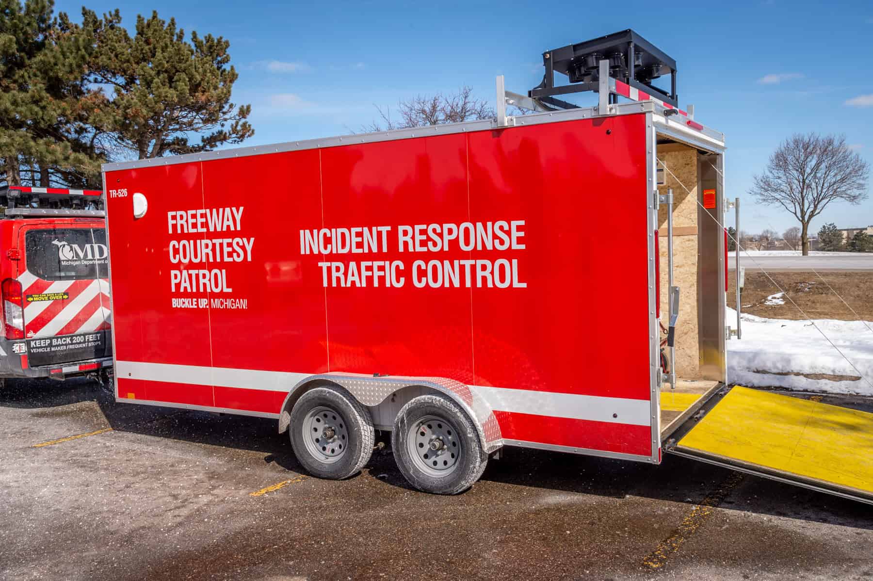 Courtesy Patrol trailer