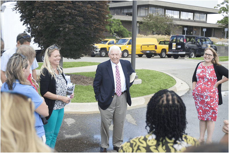 Acting Mayor Don Fracassi