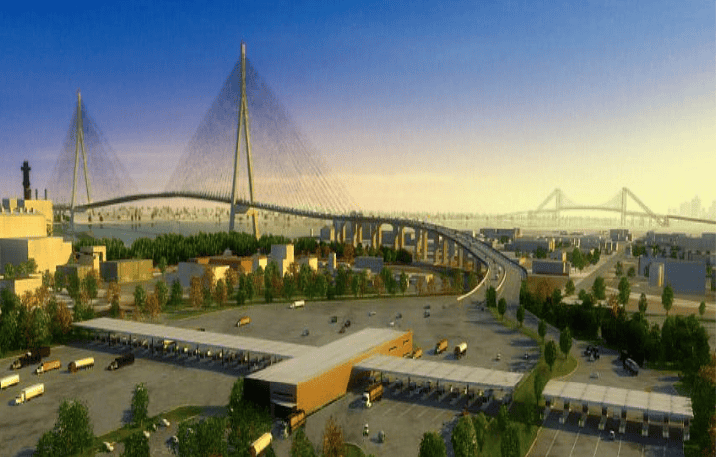 Gordie Howe Brige rendering