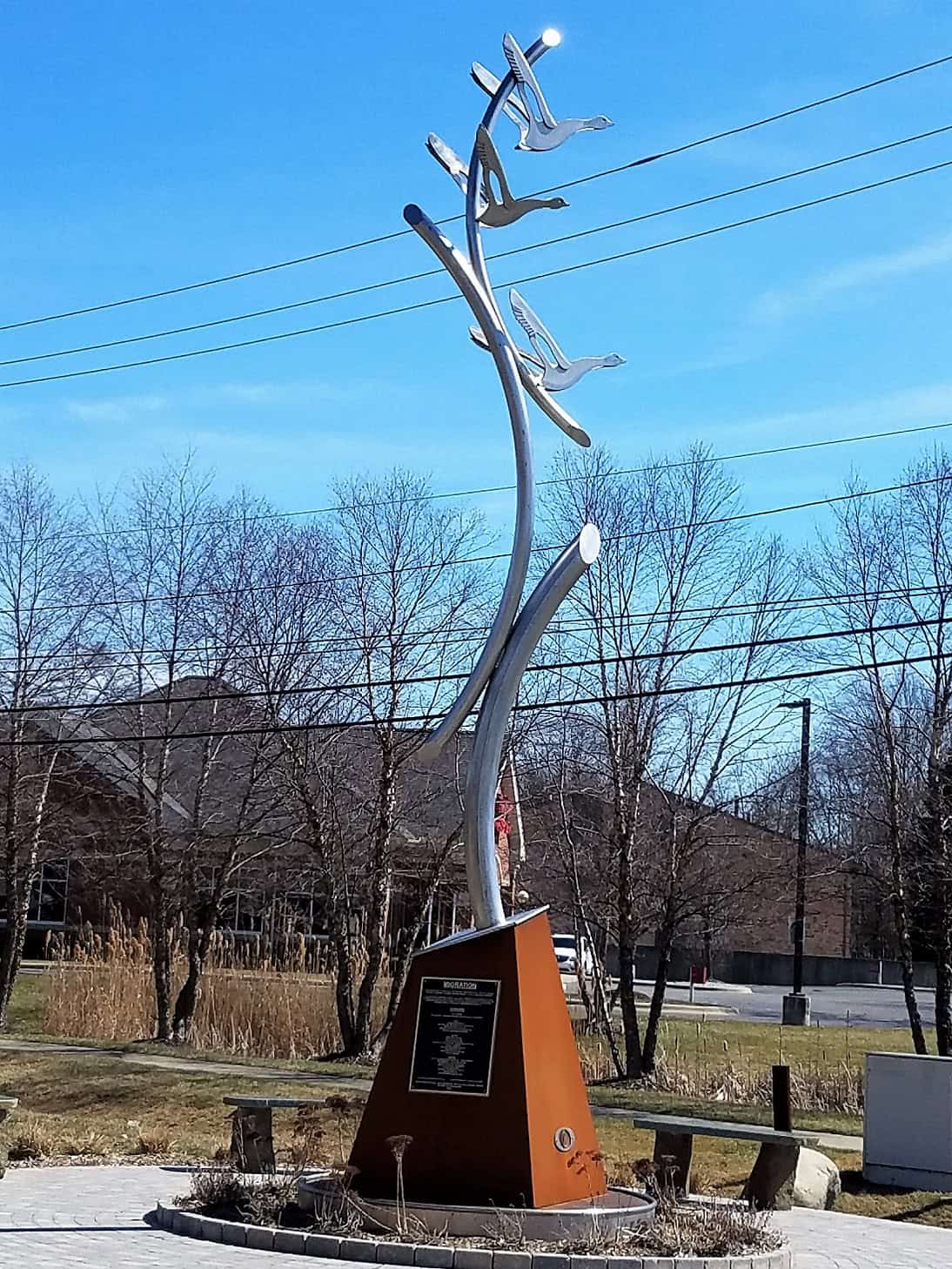 Harrison Township statue