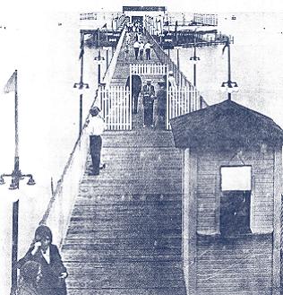 Luna Pier Boardwalk, 1926