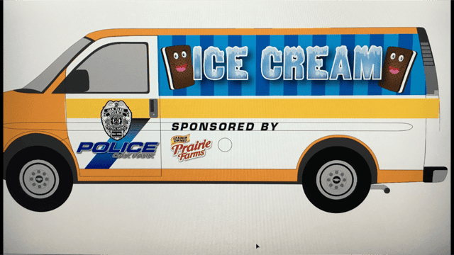 Oak Park ice cream van