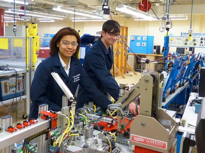 CTE engineering students