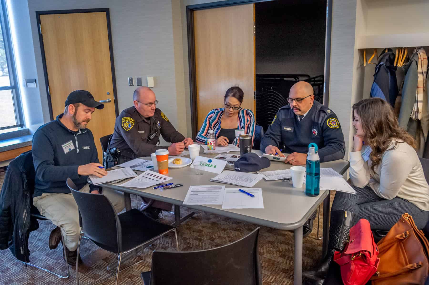 Participants networking