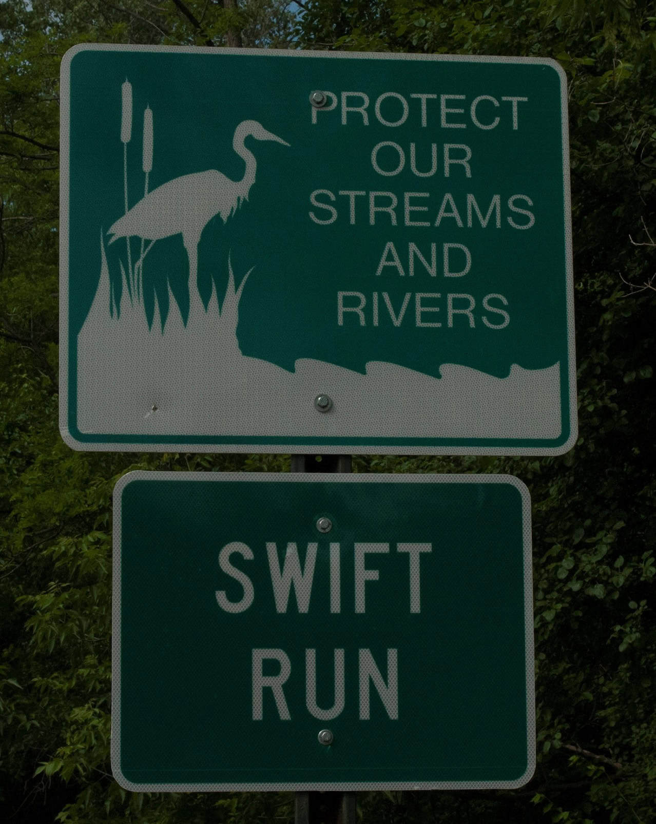 Ours to Protect sign