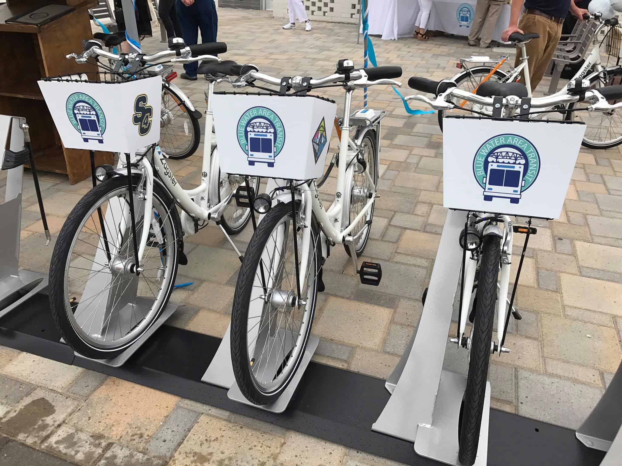 Port Huron bike share station