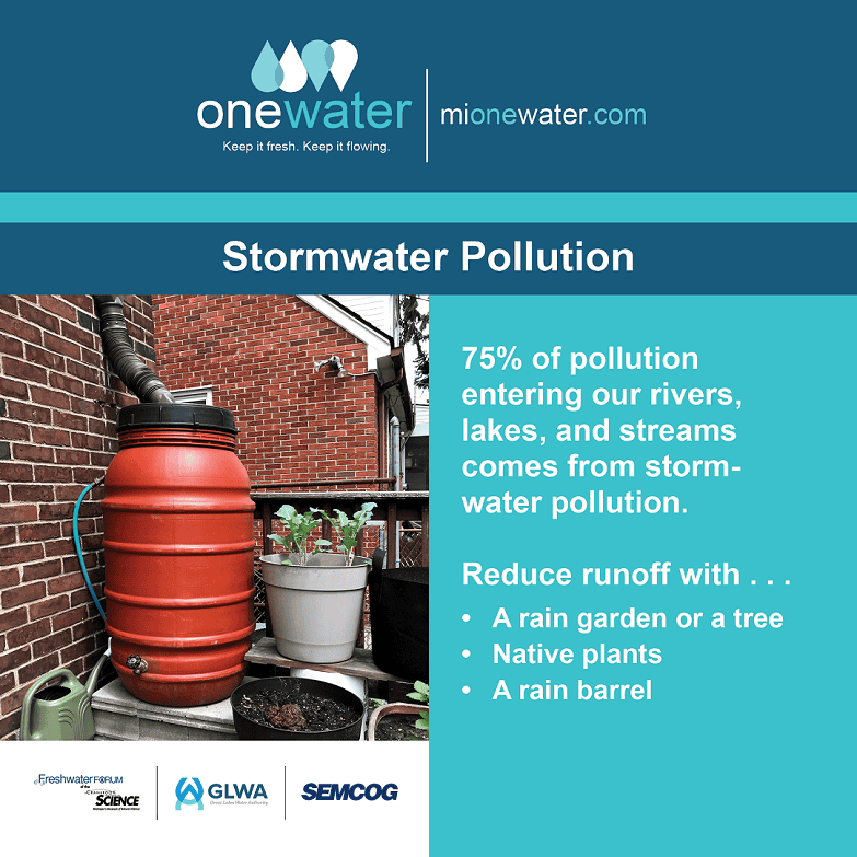 Stormwater Pollution Rain Barrel