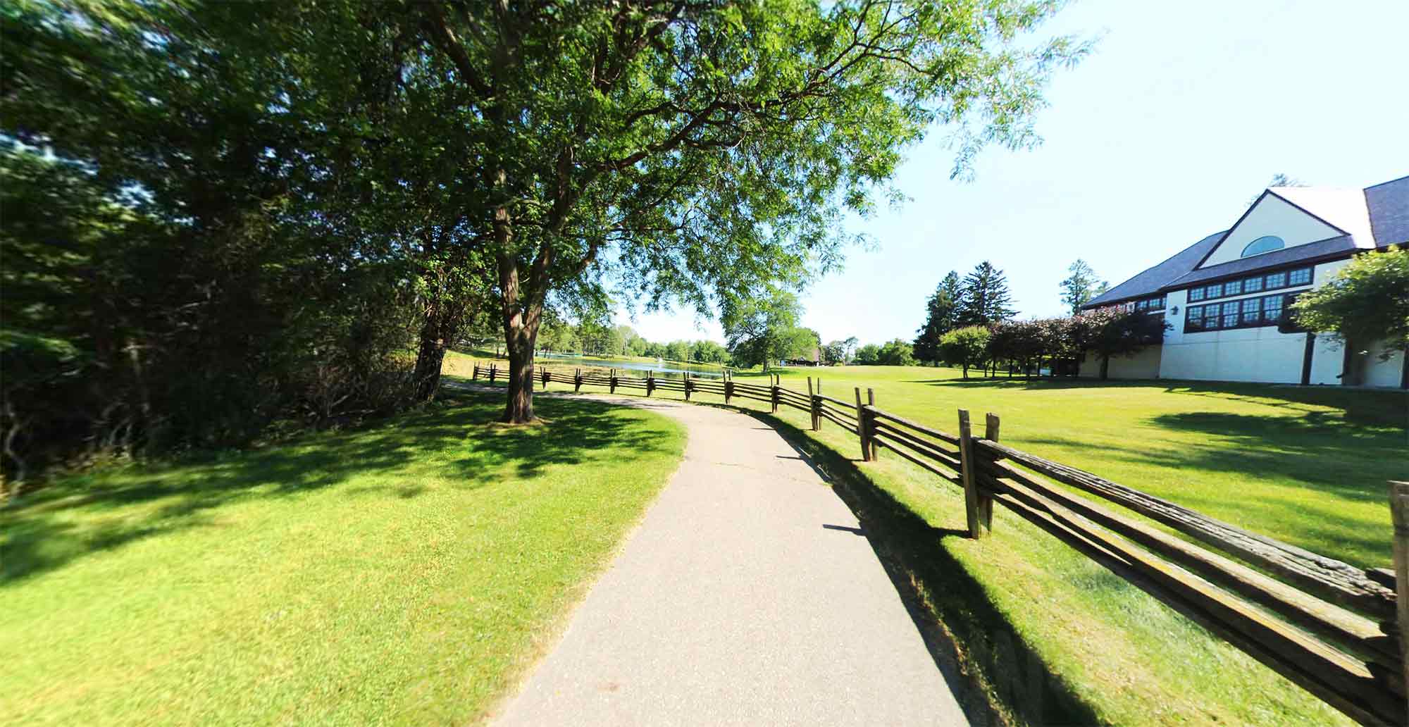 Addison oaks county park trail