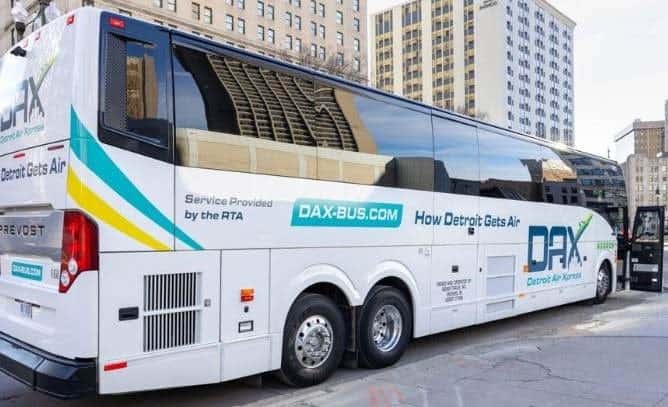 Detroit air express bus Detroit air express bus