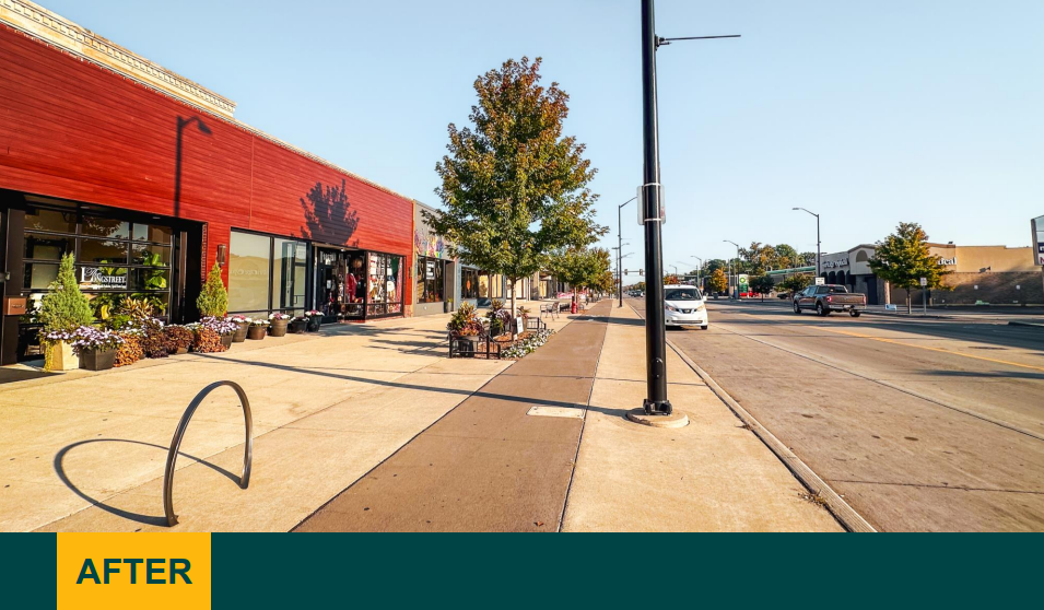 photo of livernois after construction