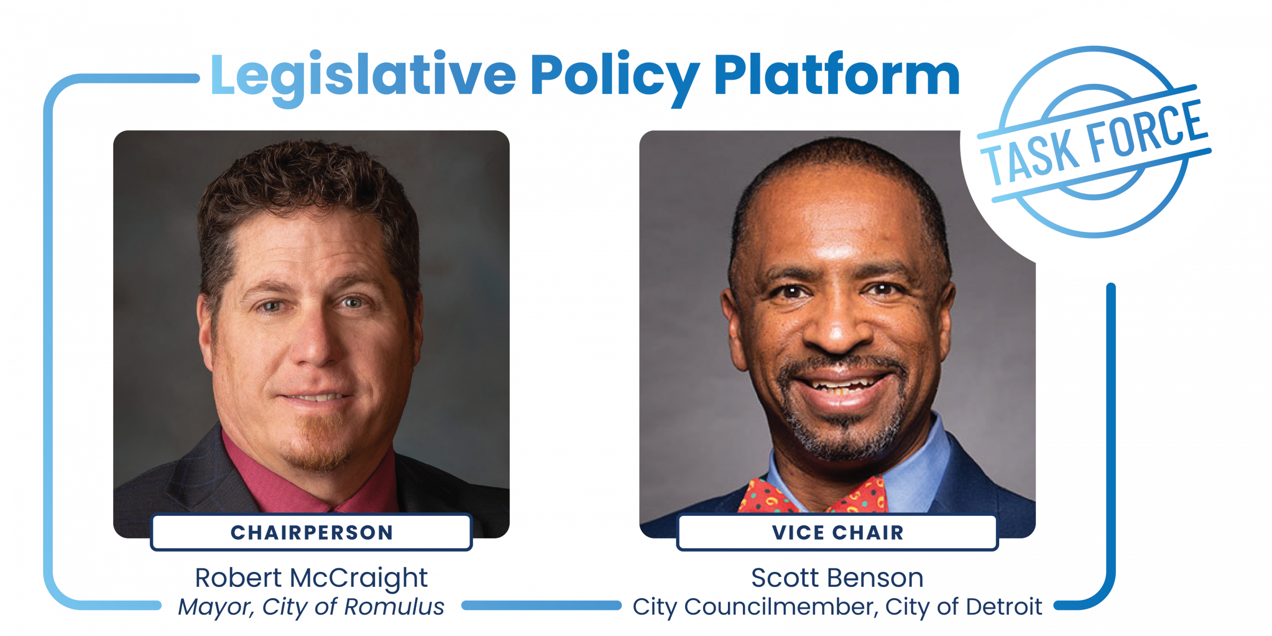 legislative policy platform task force co-chairs